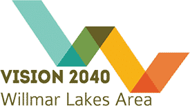 Vision 2040 Willmar Lakes Area Logo