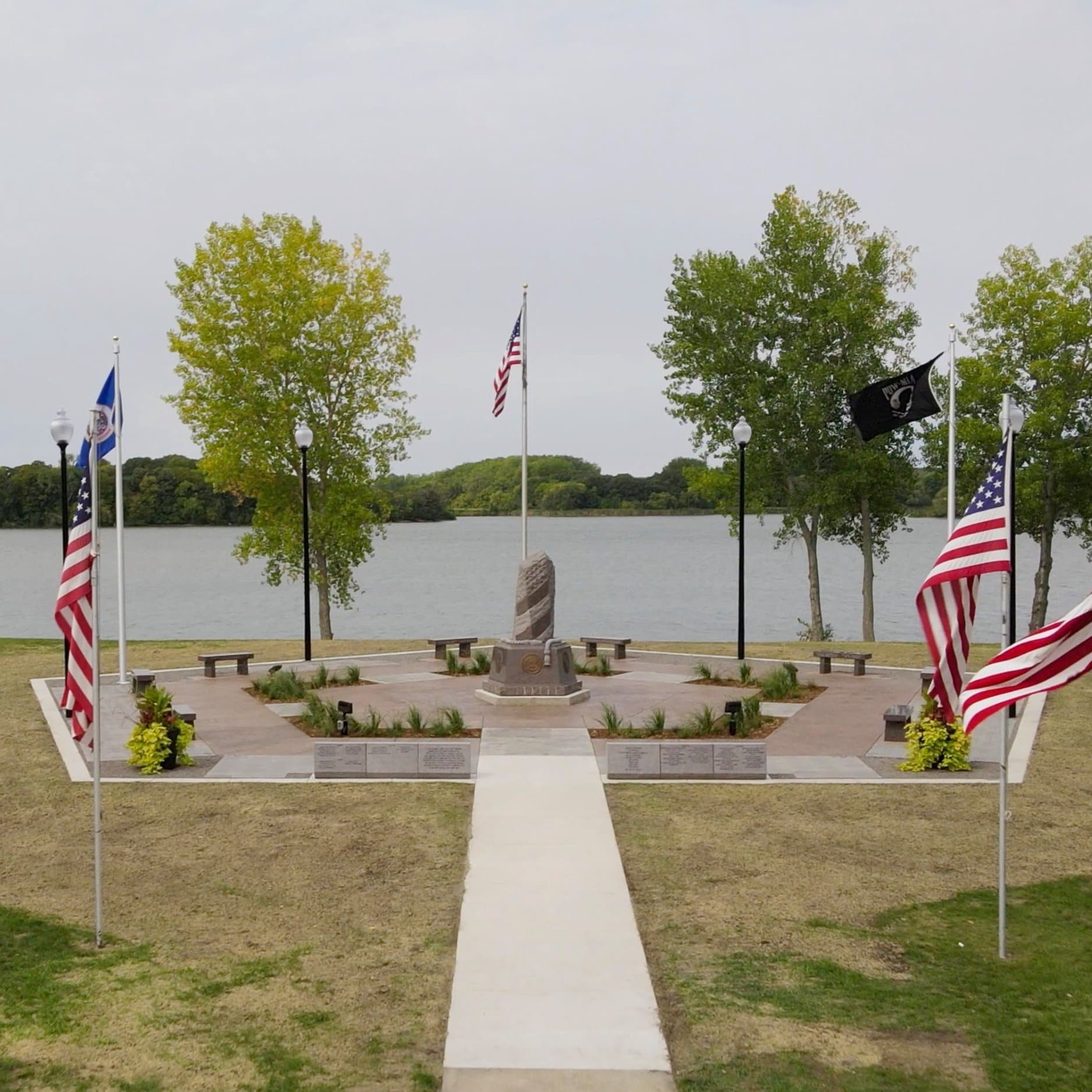 Flags of Honor Veterans Memorial Renovation - VISION 2040